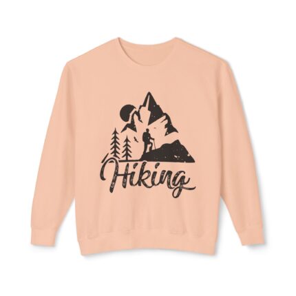 Hiking Adventure Sweatshirt | Unisex Lightweight Crewneck